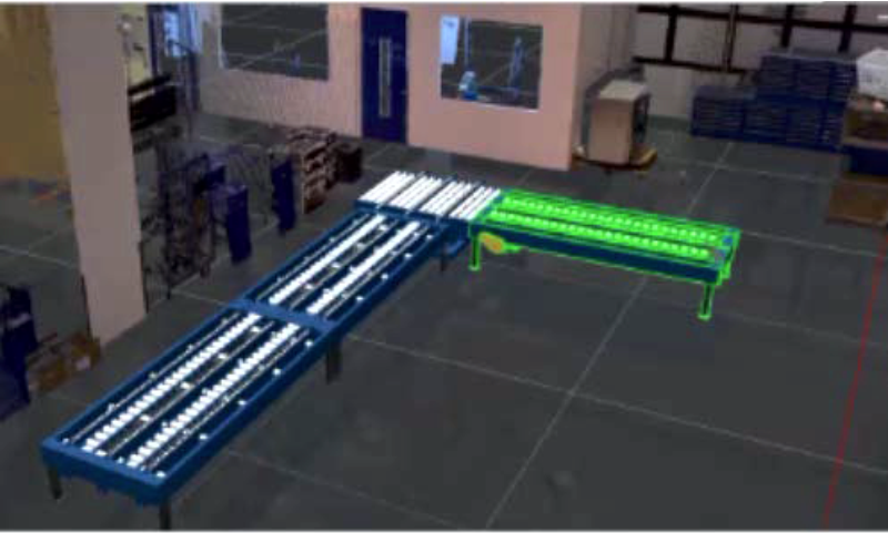3d scanned conveyor
