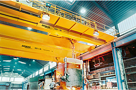 steel production cranes